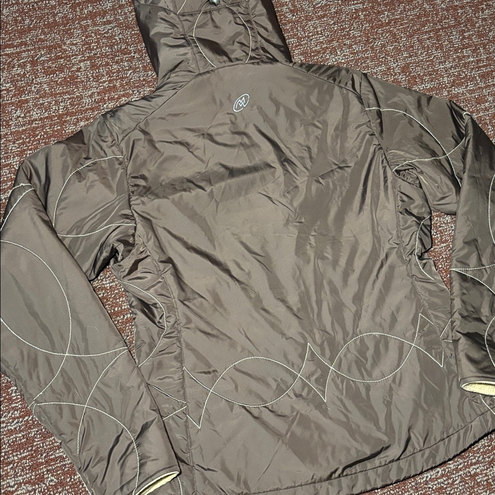 Cloudveil winter jacket chocolate brown western s… - image 12